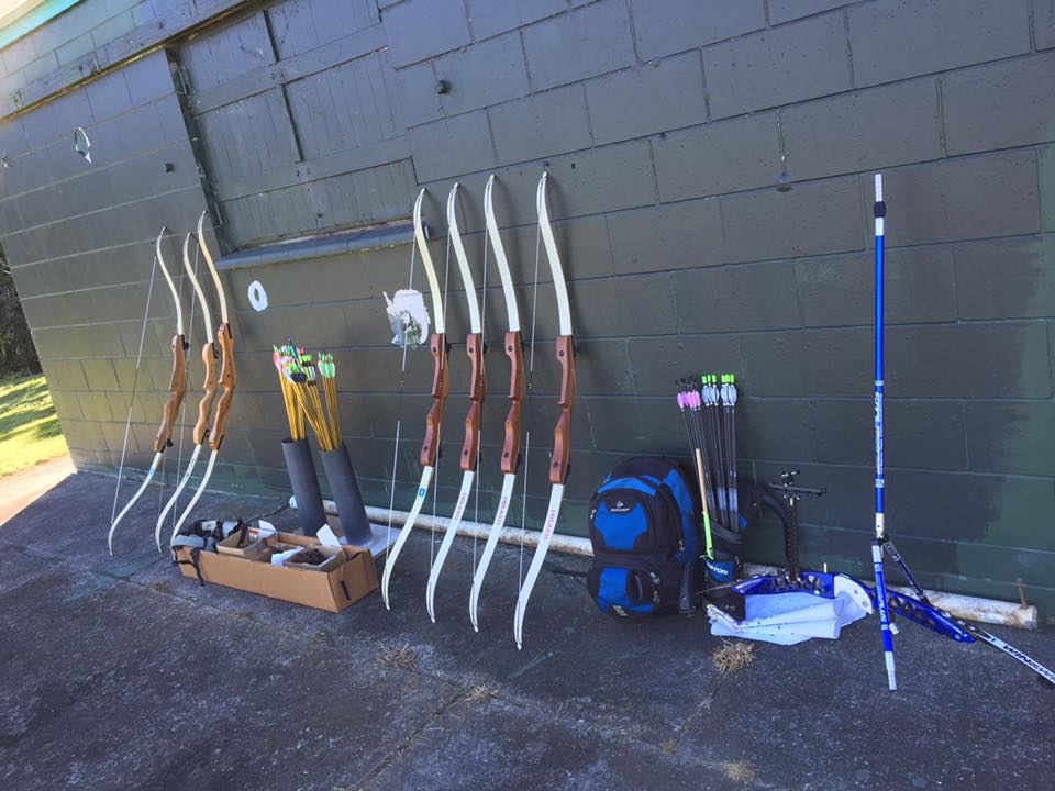 Tauranga archers club equipment